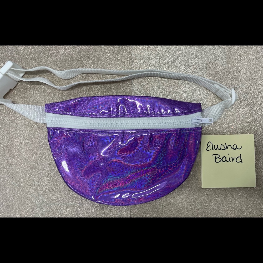 Handmade Holographic Fanny Pack!